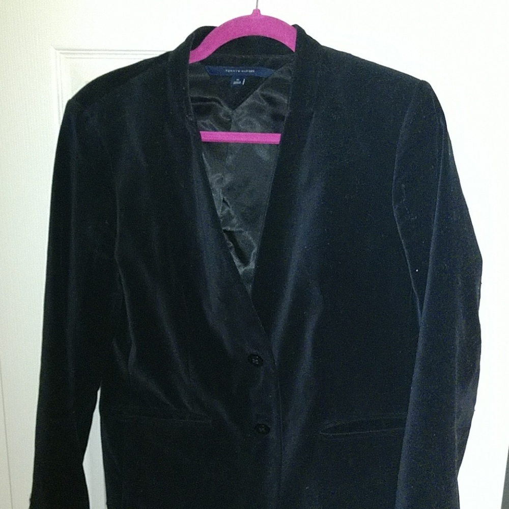 Tommy Hilfiger velvet blazer